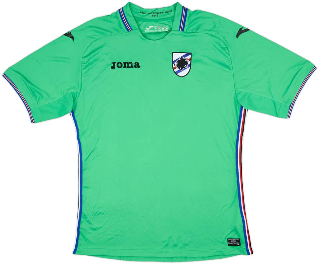 2017-18 Sampdoria GK S/S Shirt - 8/10 - (XXL)