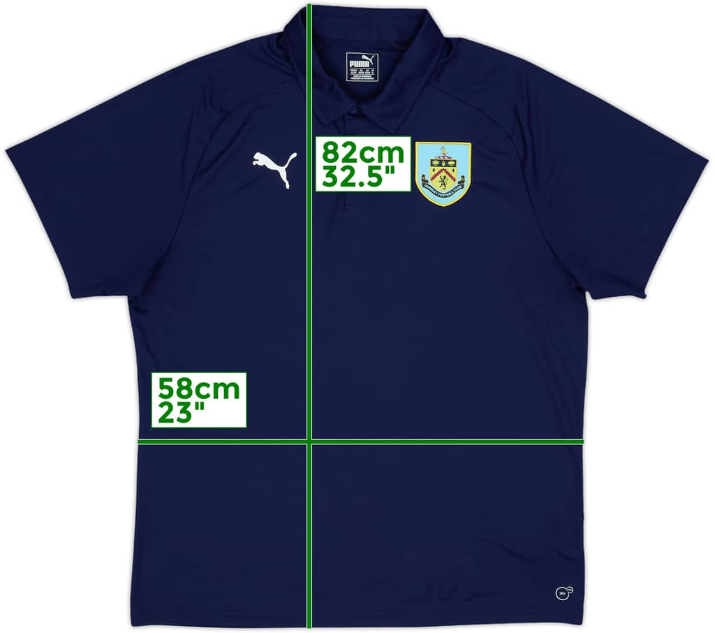 2017-18 Burnley Puma Polo Shirt - 9/10 - (XL)
