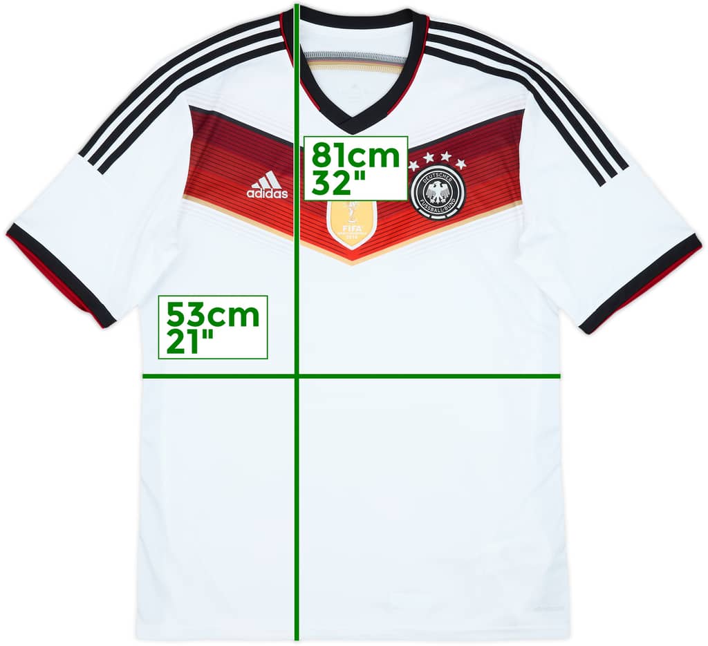 2014-15 Germany Home Shirt - 8/10 - (XL)