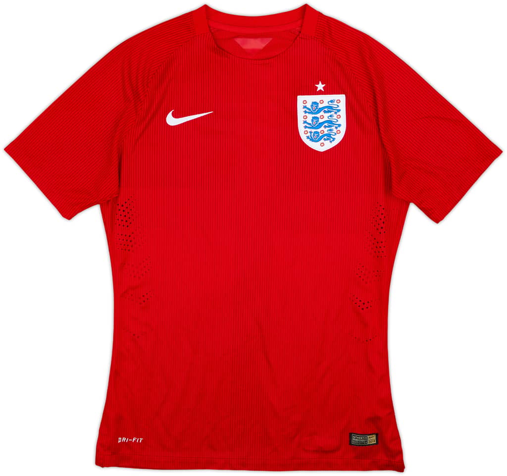 2014-15 England Authentic Away Shirt - 9/10 - (M)