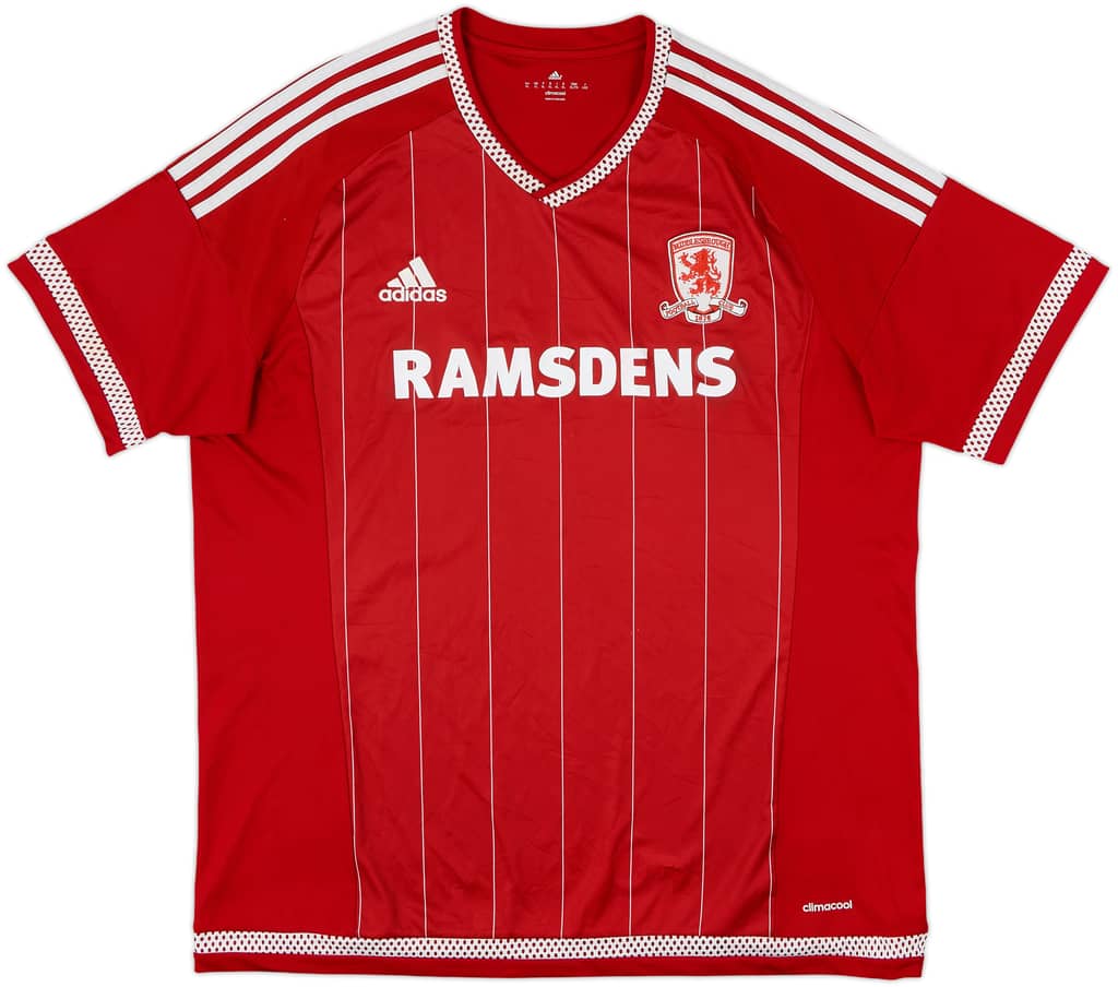 2015-16 Middlesbrough Home Shirt - 5/10 - (XL)