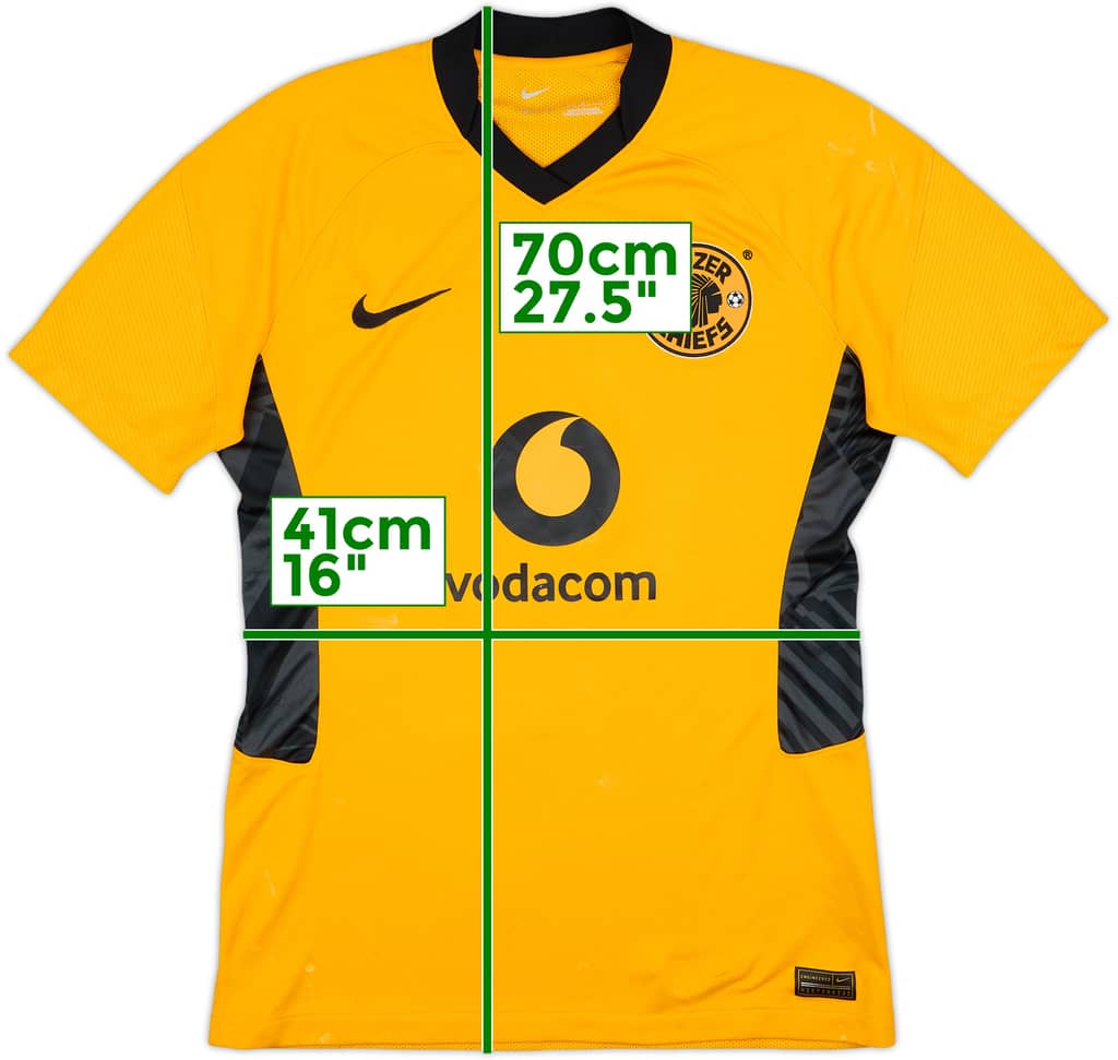 2021-22 Kaizer Chiefs Authentic Home Shirt - 8/10 - (M)