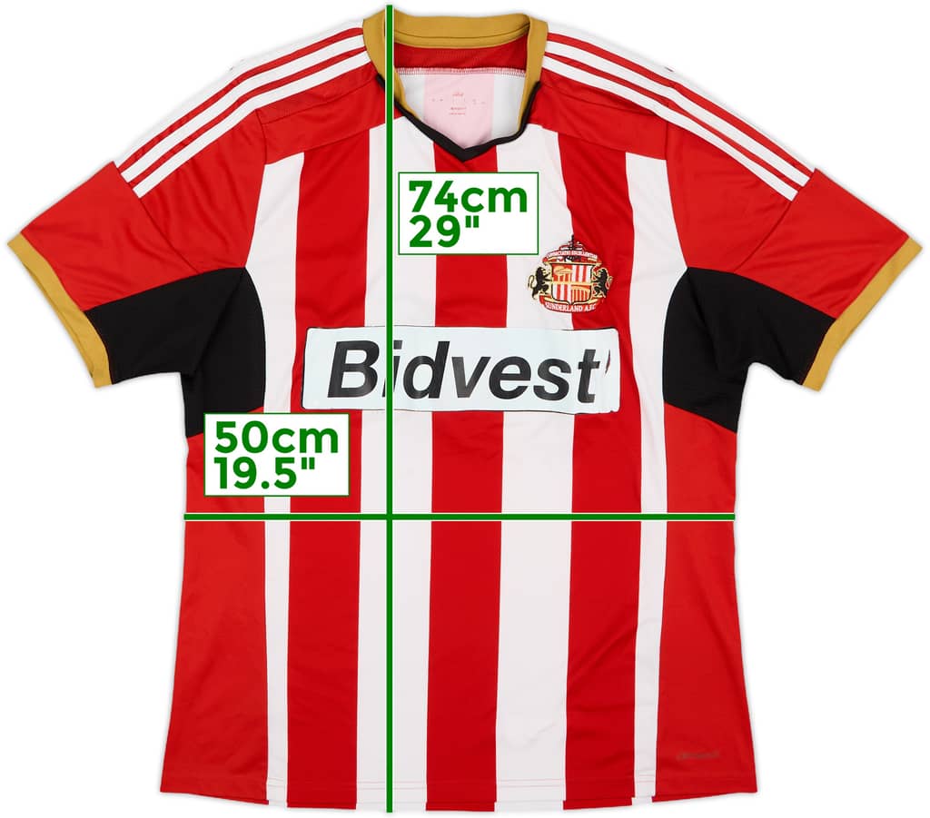 2014-15 Sunderland Home Shirt - 4/10 - (L)