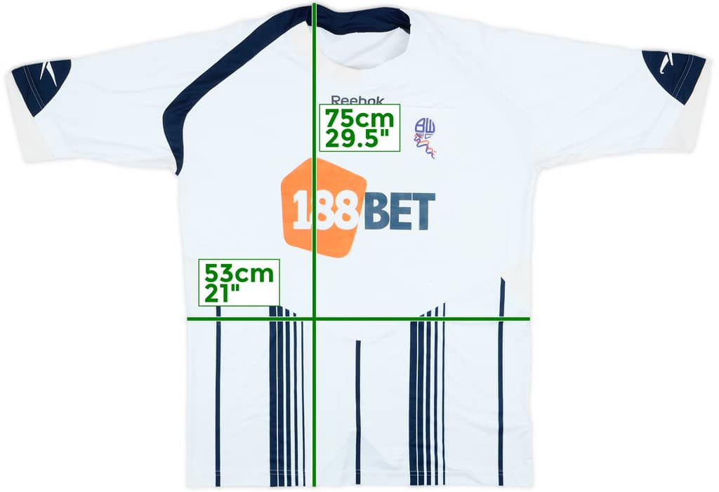 2009-10 Bolton Home Shirt - 8/10 - (XXL)