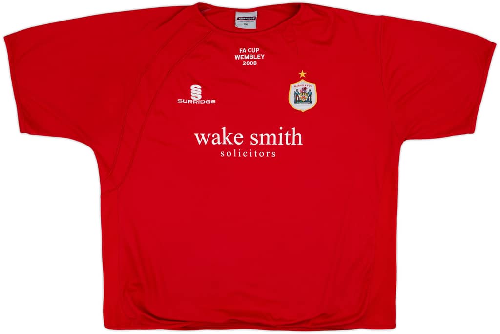 2007-08 Barnsley FA Cup Semi Final Home Shirt - 7/10 - (XXL)