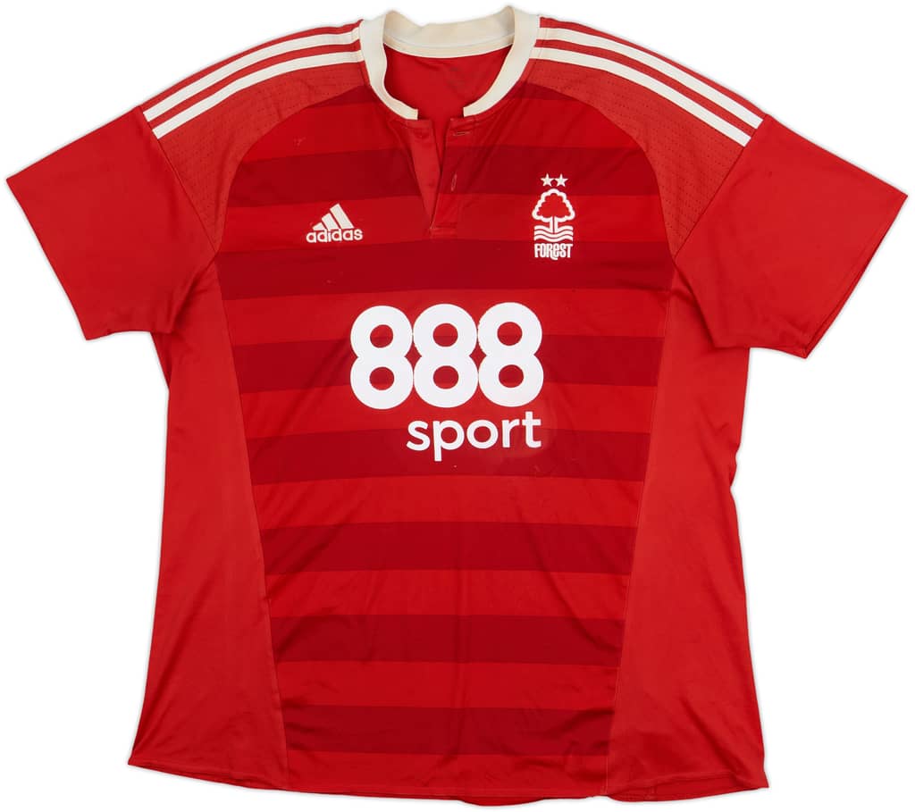 2016-17 Nottingham Forest Home Shirt - 4/10 - (L)