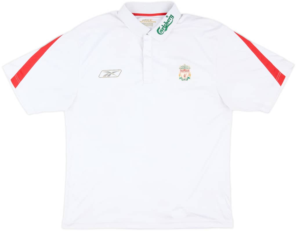 2005-06 Liverpool Reebok Polo Shirt - 5/10 - (L)