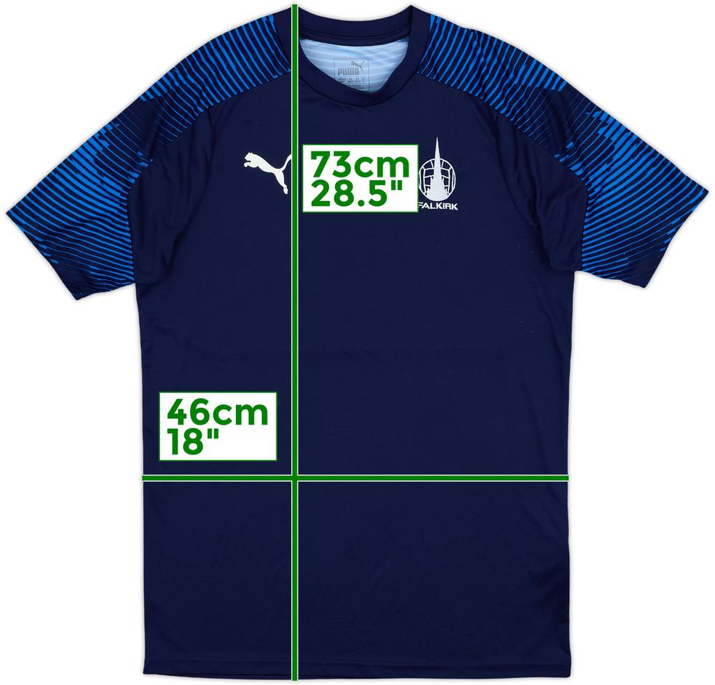 2018-19 Falkirk Puma Training Shirt - 8/10 - (M)