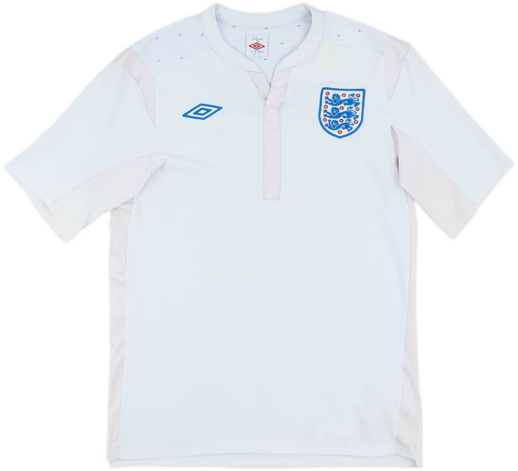 2010-11 England Home Shirt - 4/10 - (M)