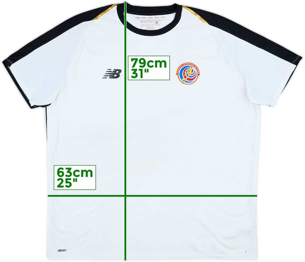 2018-19 Costa Rica Away Shirt - 6/10 - (XXL)
