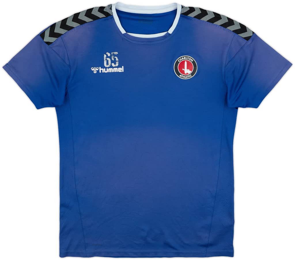 2020-21 Charlton Player Issue Hummel Training Shirt #65 - 4/10 - (M)