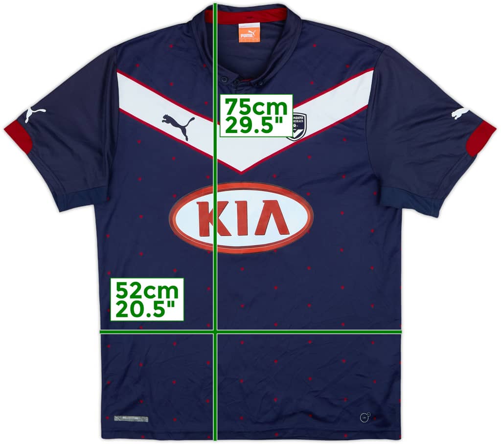 2014-15 Bordeaux Home Shirt - 8/10 - (L)