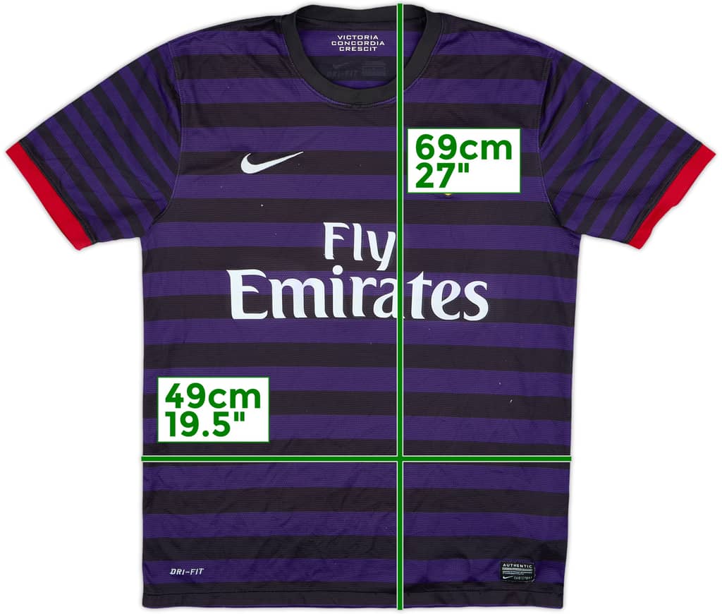 2012-13 Arsenal Away Shirt - 4/10 - (M)