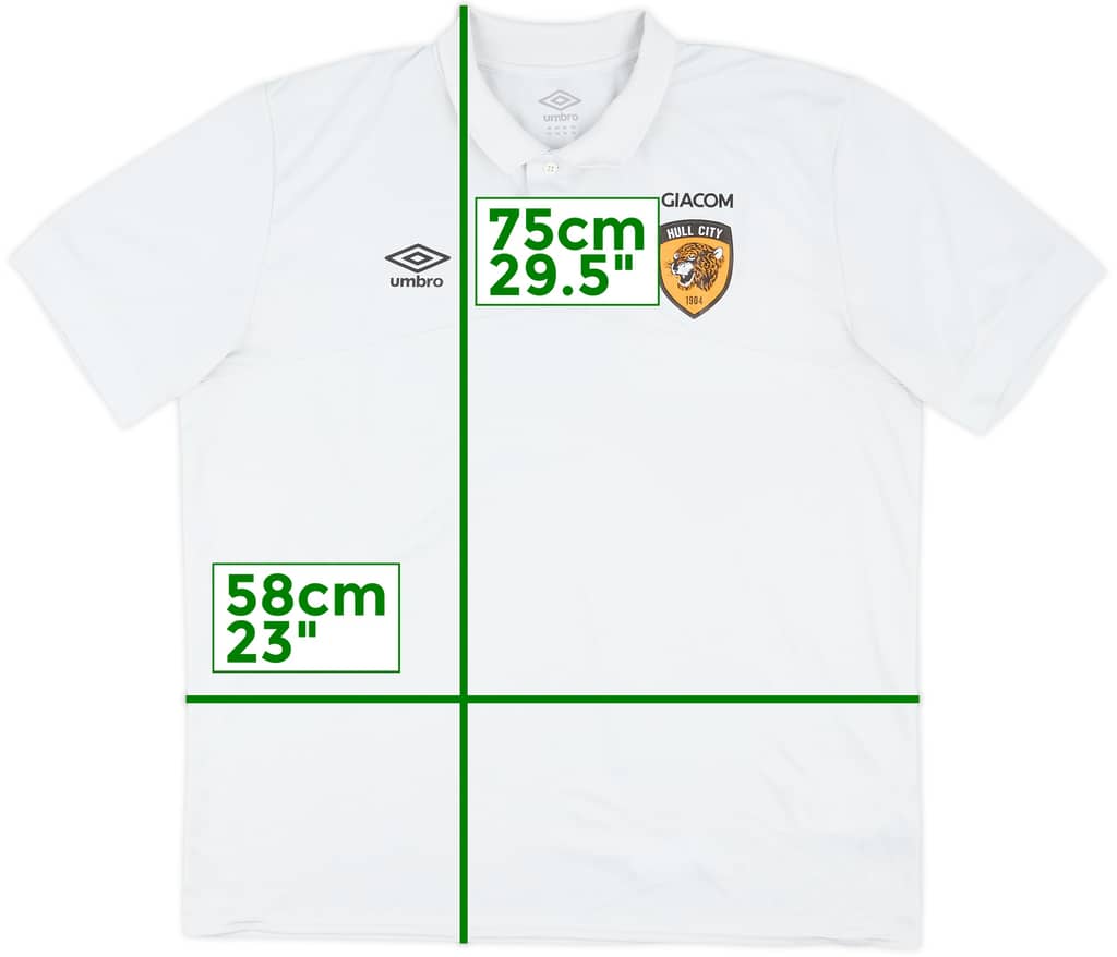2018-19 Hull Umbro Polo Shirt - 9/10 - (XXL)