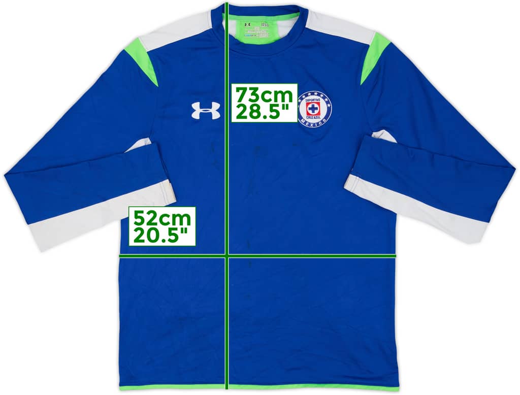 2014-15 Cruz Azul Top de entrenamiento Under Armour - 4/10 - (L)