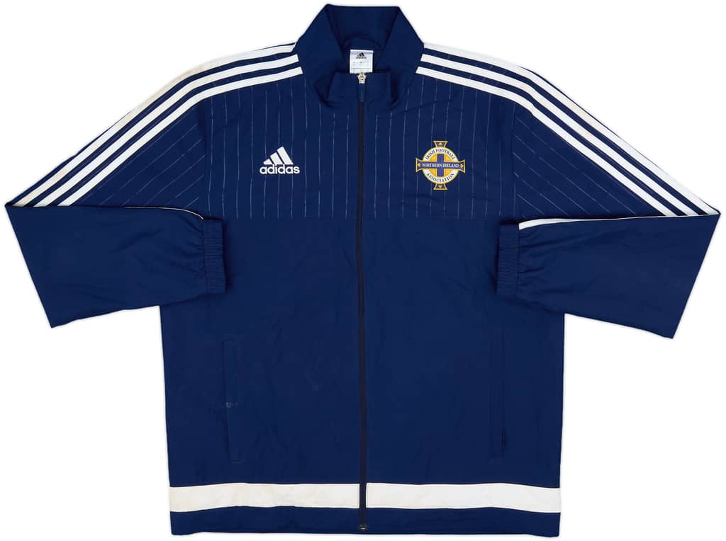 2014-15 Northern Ireland adidas Track Jacket - 5/10 - (L)