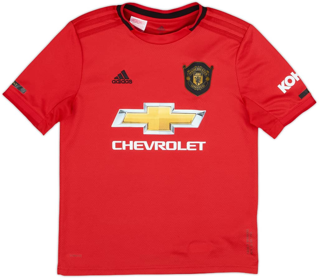 2019-20 Manchester United Home Shirt - 7/10 - (M.Boys)