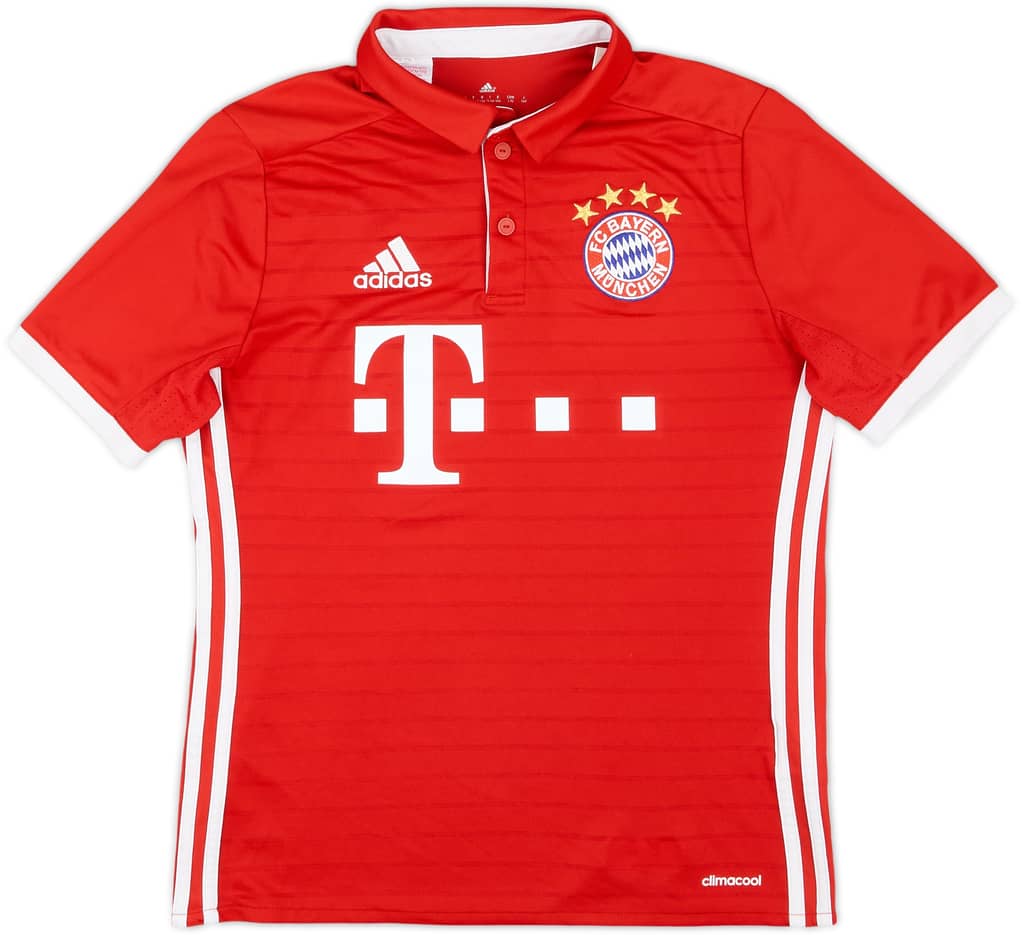 2016-17 Bayern Munich Home Shirt - 8/10 - (L.Boys)