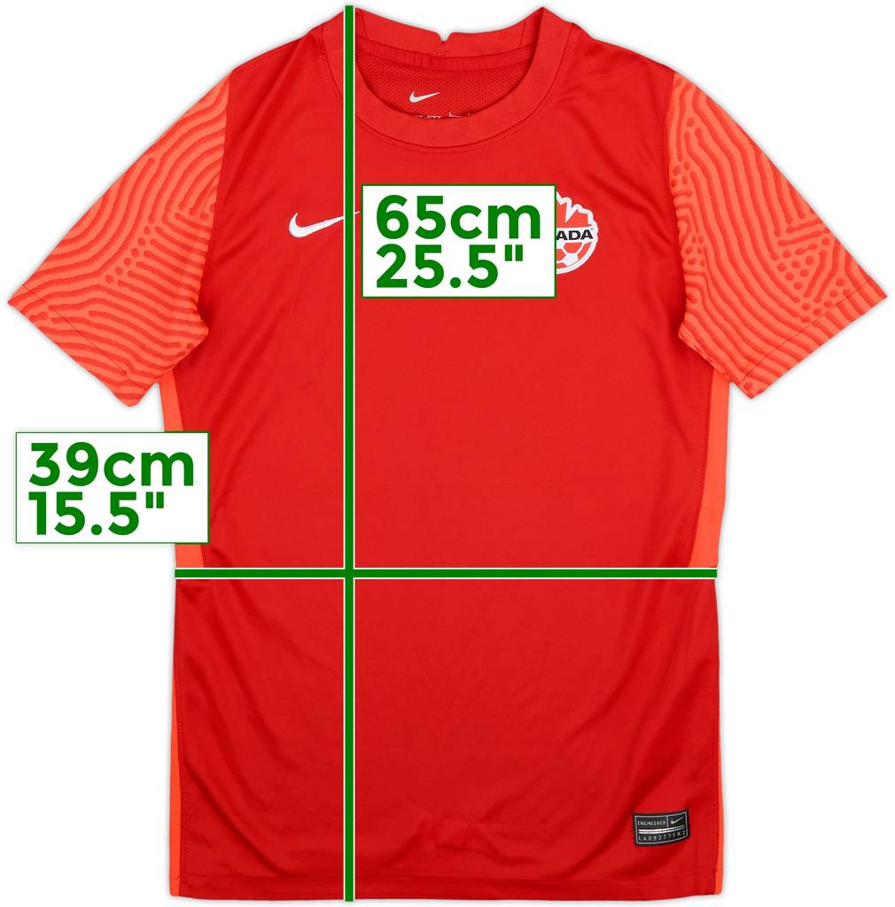 2022-23 Canada Home Shirt - 9/10 - (L.Boys)