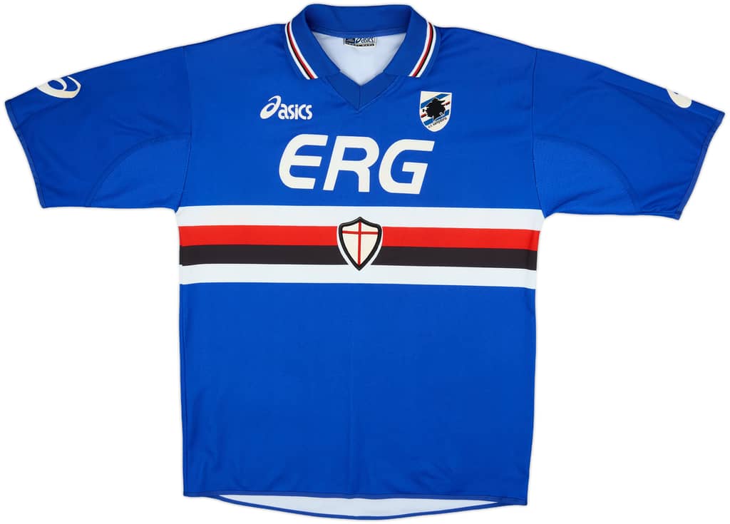 2003-04 Sampdoria Home Shirt - 8/10 - (L)