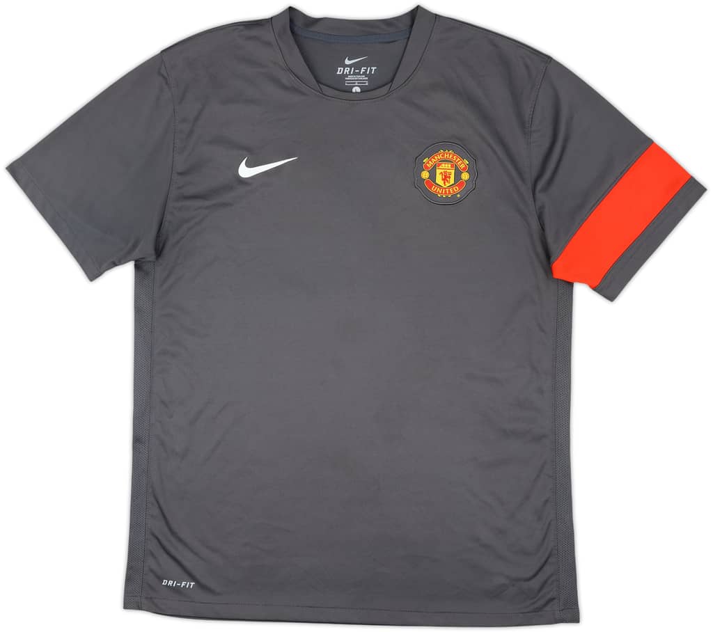 2010-11 Manchester United Nike Training Shirt - 9/10 - (L)