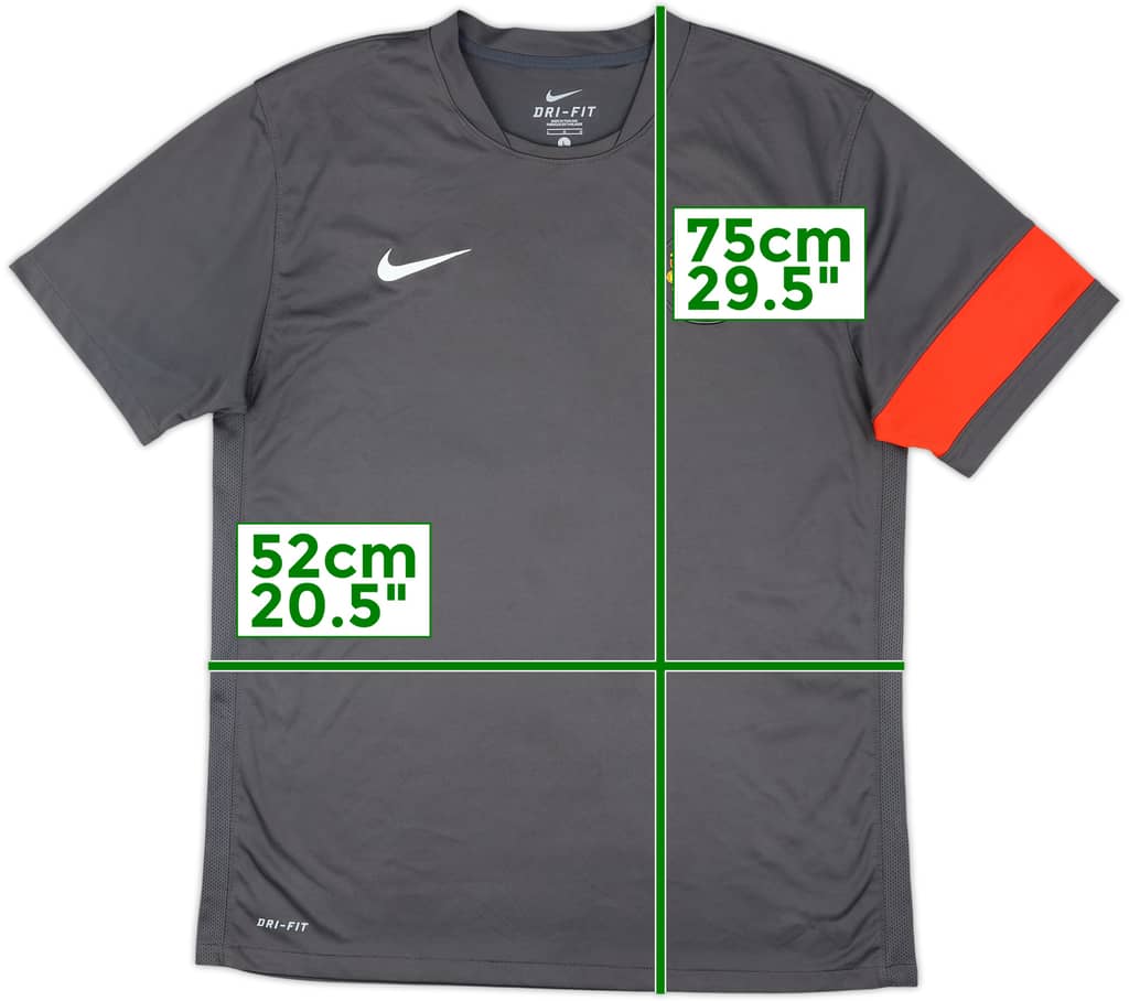 2010-11 Manchester United Nike Training Shirt - 9/10 - (L)