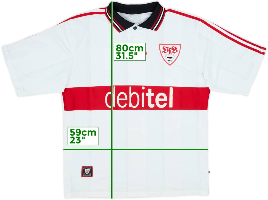 1997-98 Stuttgart Reserves Home Shirt - 5/10 - (XL)