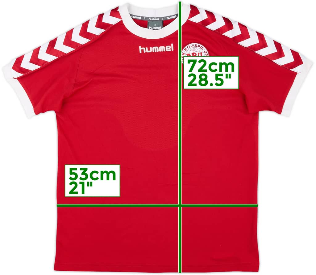 2002-03 Denmark Home Shirt - 7/10 - (L)