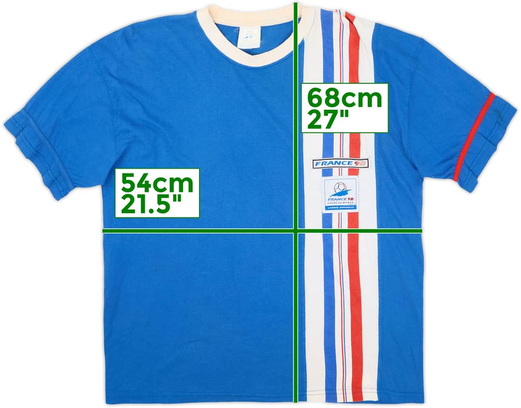 1998 France Coupe du Monde Tee - 8/10 - (M)