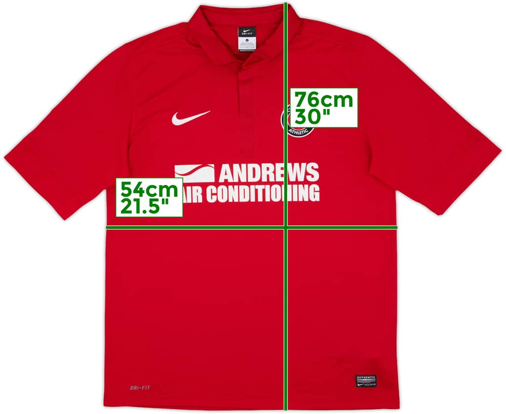 2012-13 Charlton Athletic Home Shirt - 6/10 - (L)