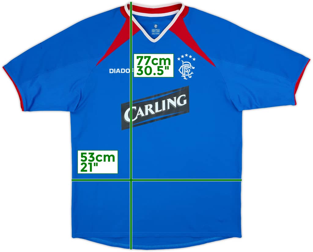 2003-05 Rangers Home Shirt - 8/10 - (M)