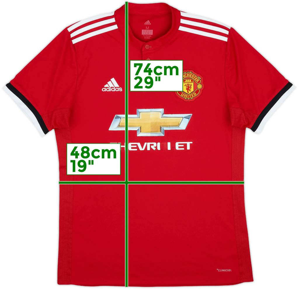 2017-18 Manchester United Home Shirt - 5/10 - (M)