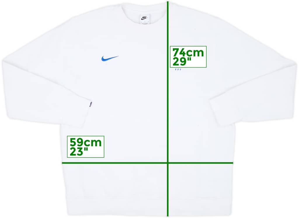 2022-23 France Nike Sweat Top - 8/10 - (XL)