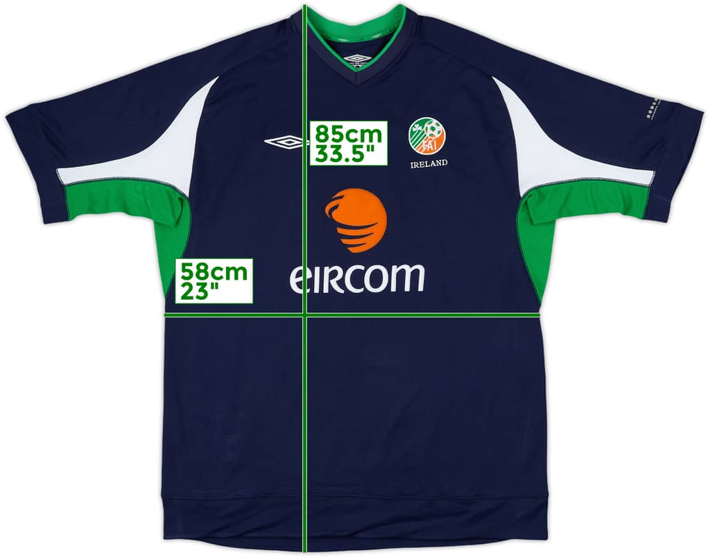 2002-03 Ireland Umbro Training Shirt - 10/10 - (XL)