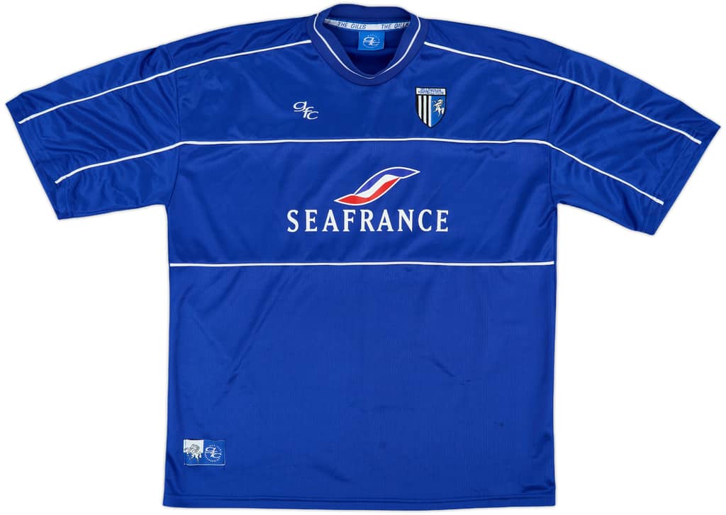 2001-02 Gillingham Home Shirt - 8/10 - (L)