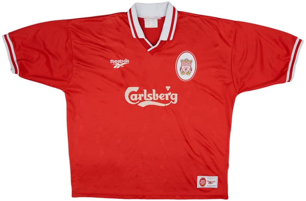 1996-98 Liverpool Home Shirt - 5/10 - (XXL)