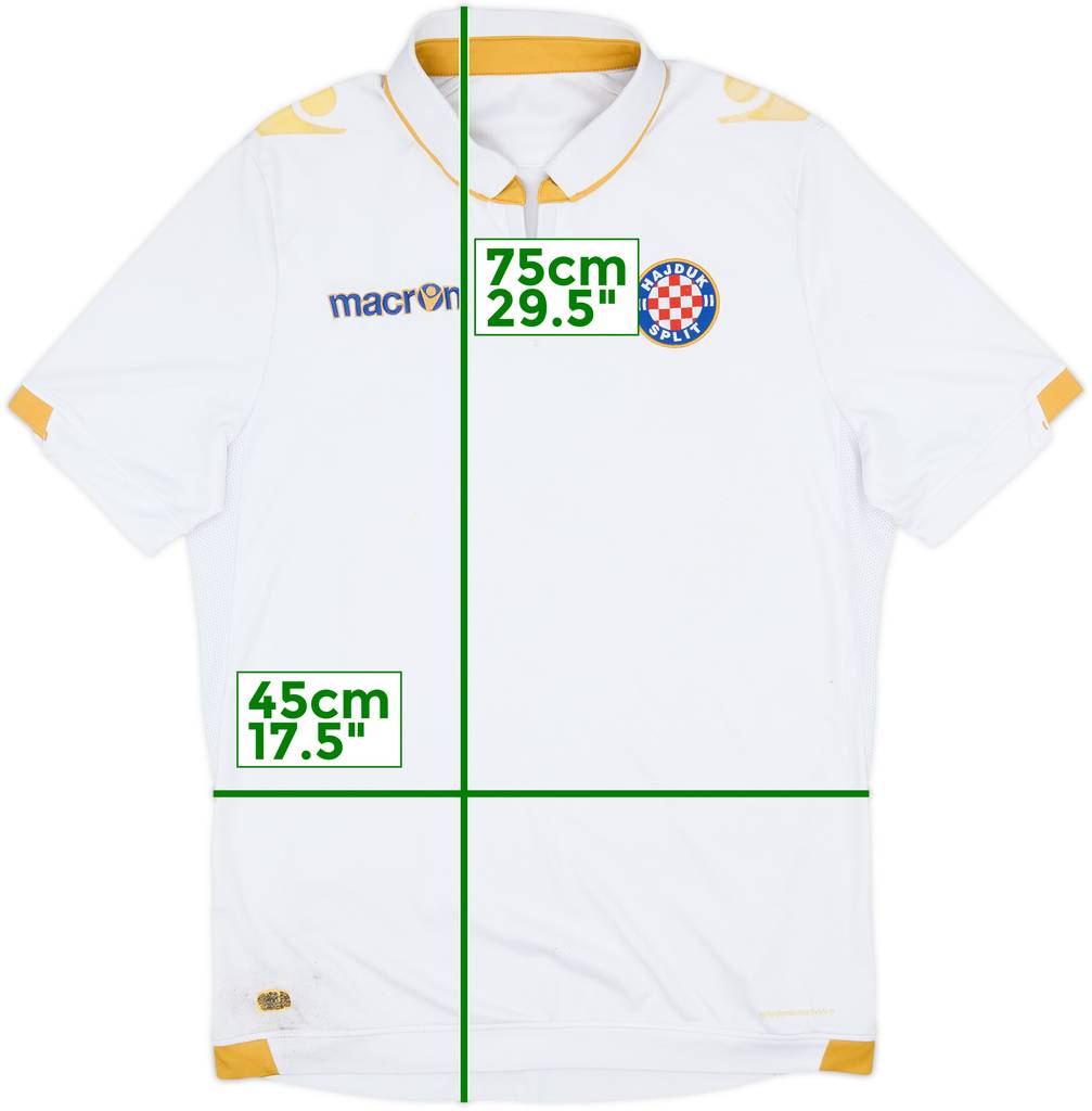 2016-18 Hajduk Split Home Shirt - 5/10 - (M)