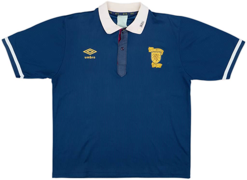 1988-91 Scotland Home Shirt - 6/10 - (M)