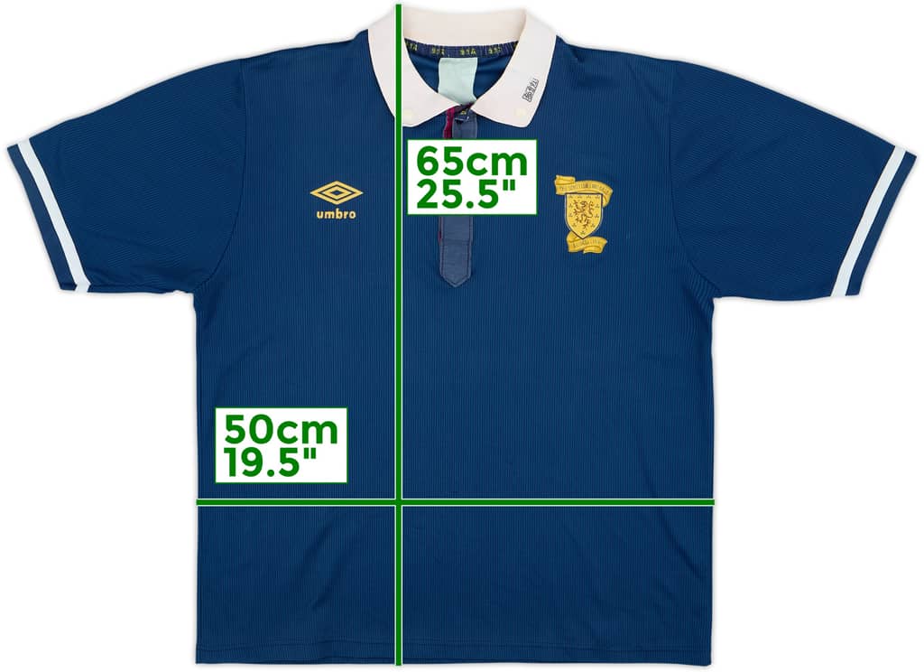 1988-91 Scotland Home Shirt - 6/10 - (M)