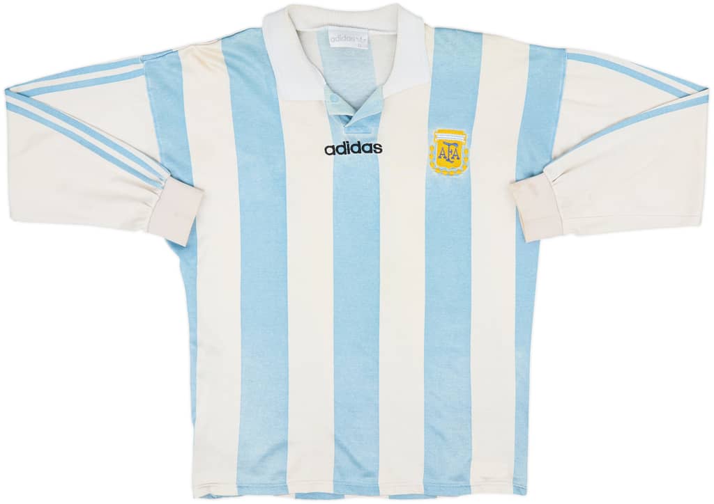 1994 Argentina Home L/S Shirt - 5/10 - (S)