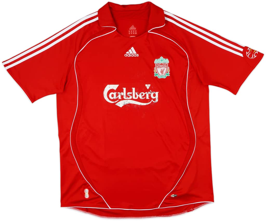 2006-08 Liverpool Home Shirt - 4/10 - (XL)
