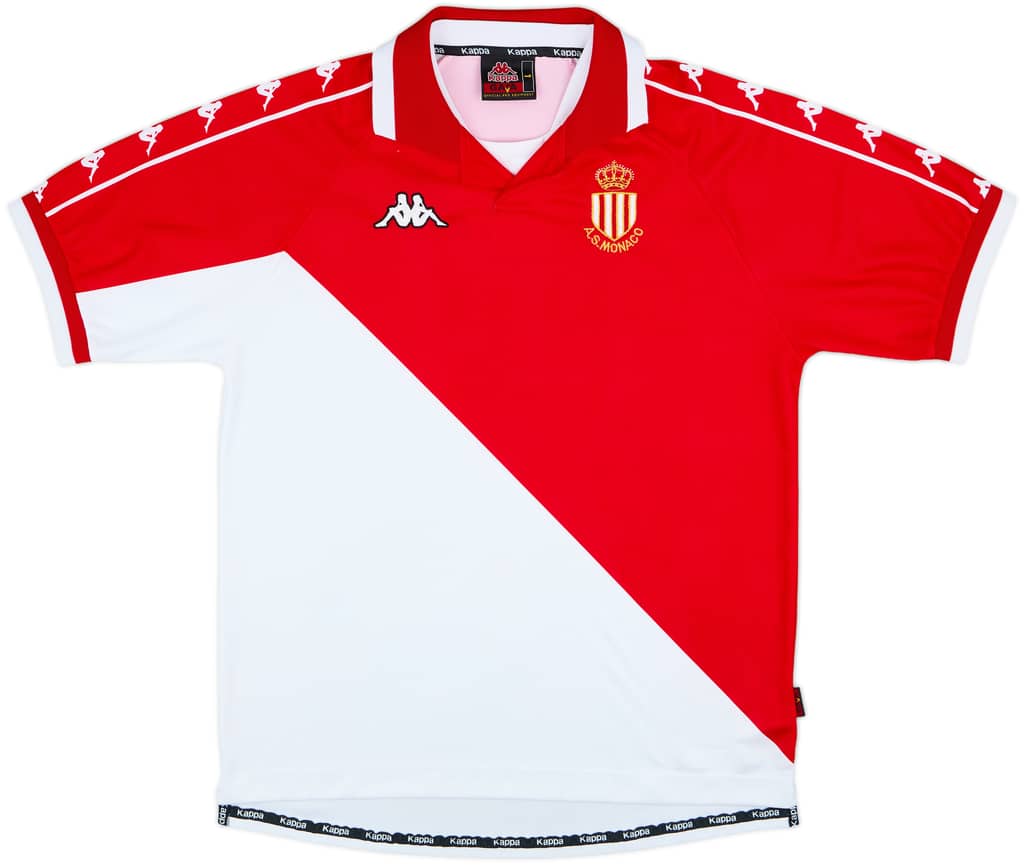 1999-00 Monaco Home Shirt - 8/10 - (L)