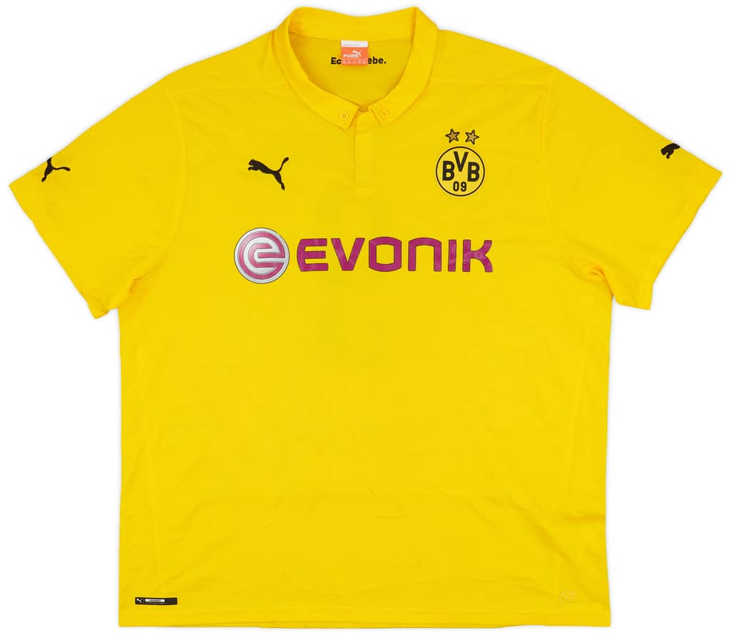 2014-15 Dortmund CL Home Shirt Immobile #9 - 7/10 - (3XL)