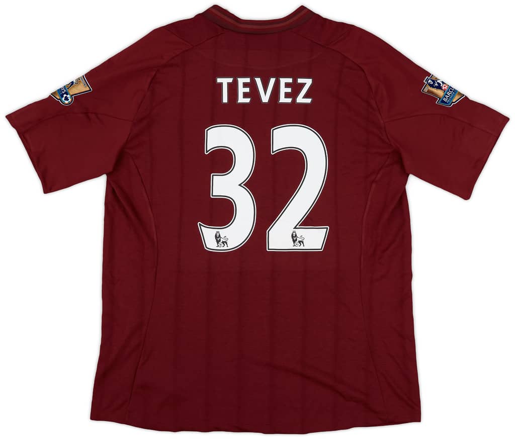 2012-13 Manchester City Away Shirt Tevez #32 (XL)
