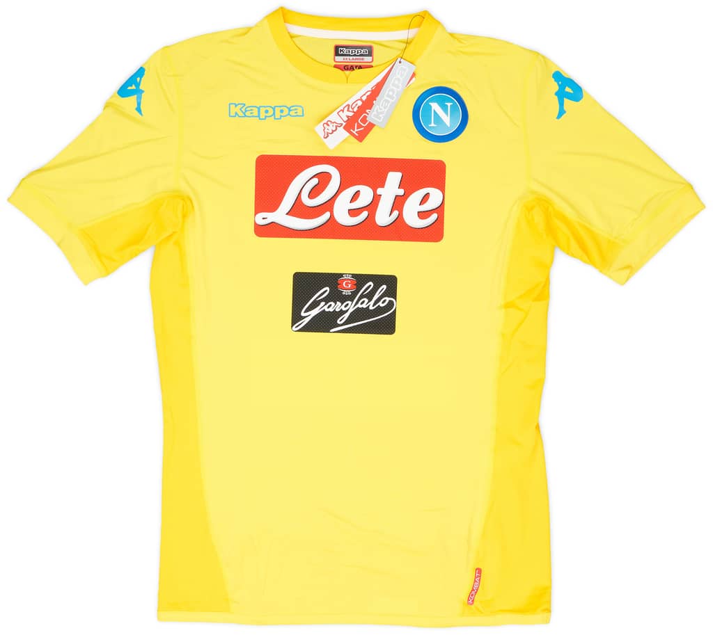 2017-18 Napoli Authentic Away Shirt (XXL)