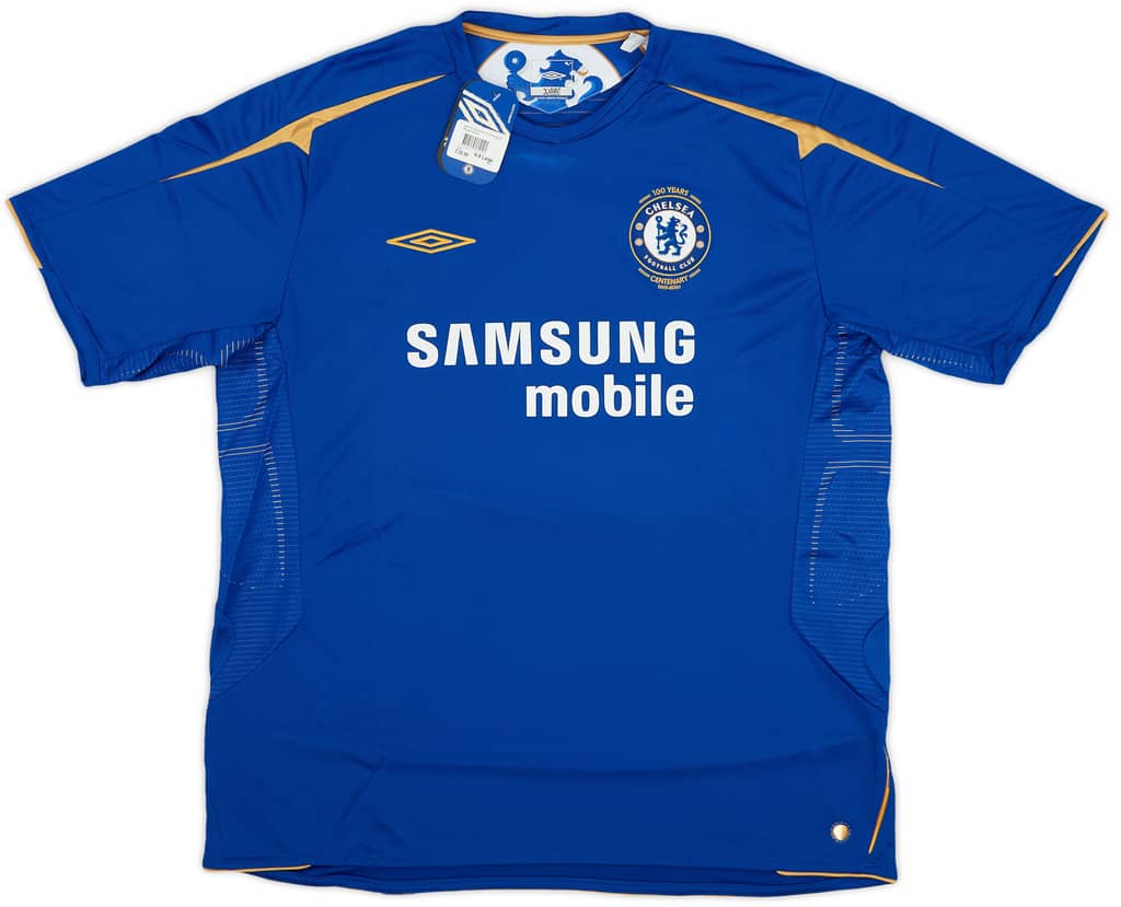 2005-06 Chelsea Centenary Home Shirt Makelele #4 (XXL)
