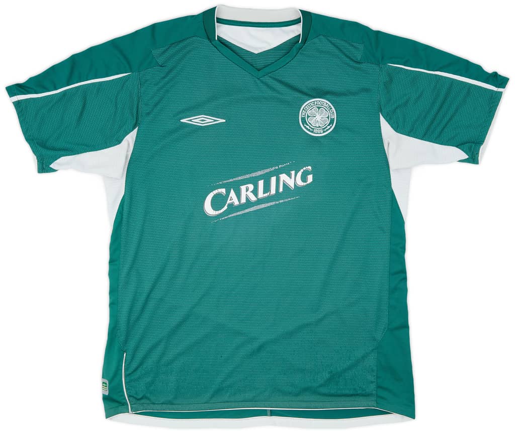 2004-05 Celtic Away Shirt Juninho #7 - 5/10 - (L)