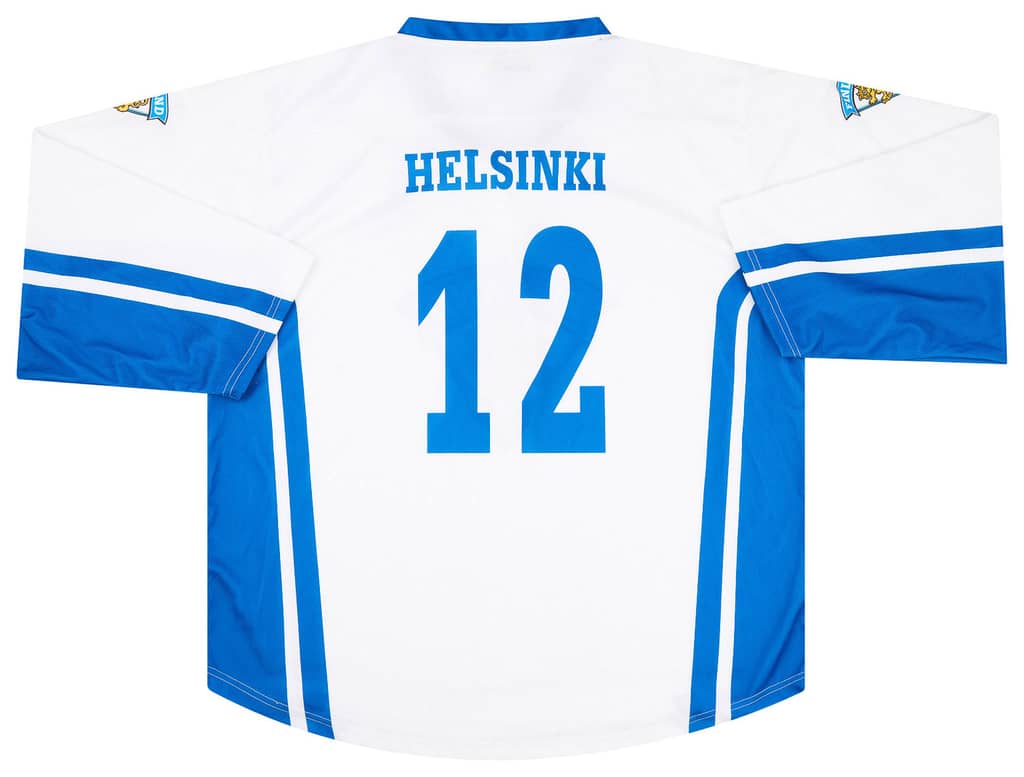 2012 Finland National Hockey Team #12 Neh Jersey (Away) L/XL
