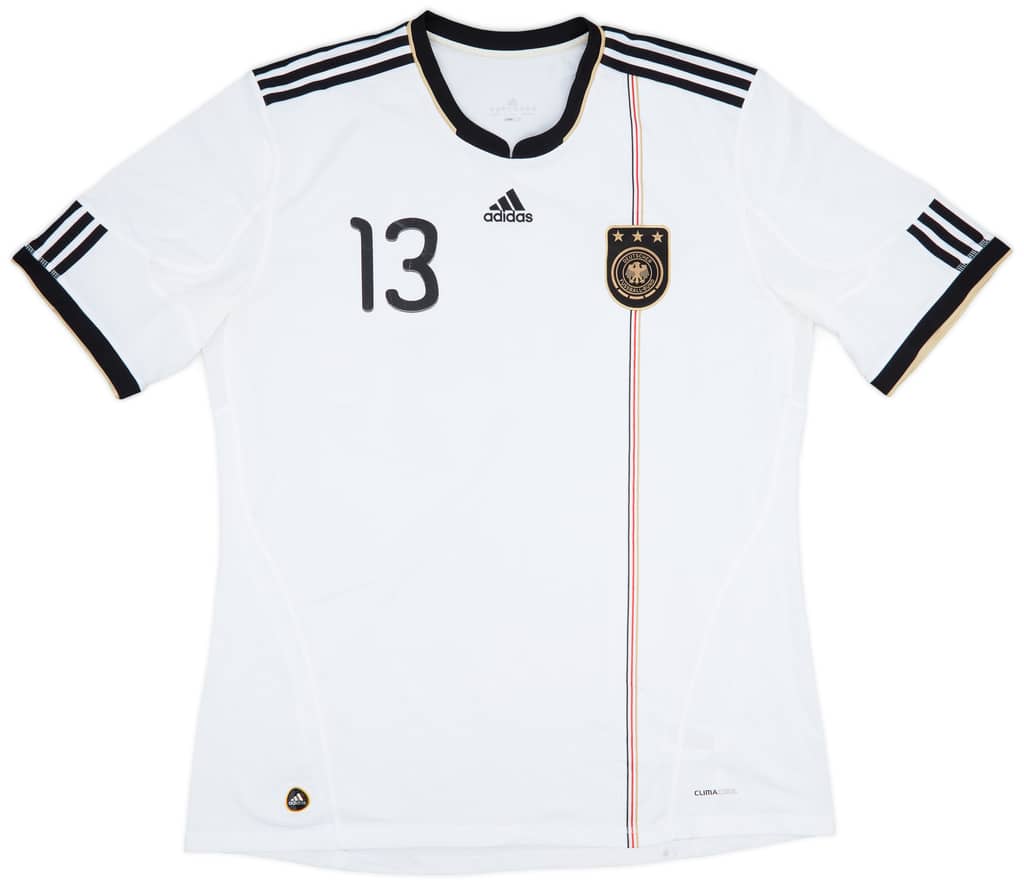 2010-11 Germany Home Shirt Muller #13 - 5/10 - (3XL)
