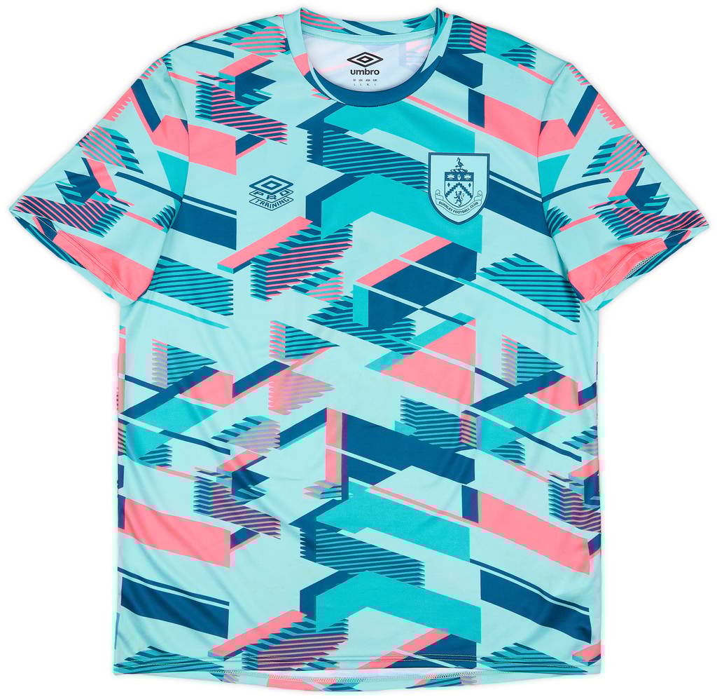 2023-24 Burnley Umbro Pre-Match Shirt - 9/10 - (L)